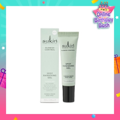 SUKIN Spot Banishing Gel Blemish Control (15ml)