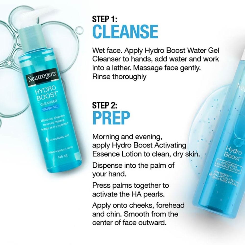 Hydro Boost Water Gel Cleanser (For Dry & Sensitive Skin) 145ml