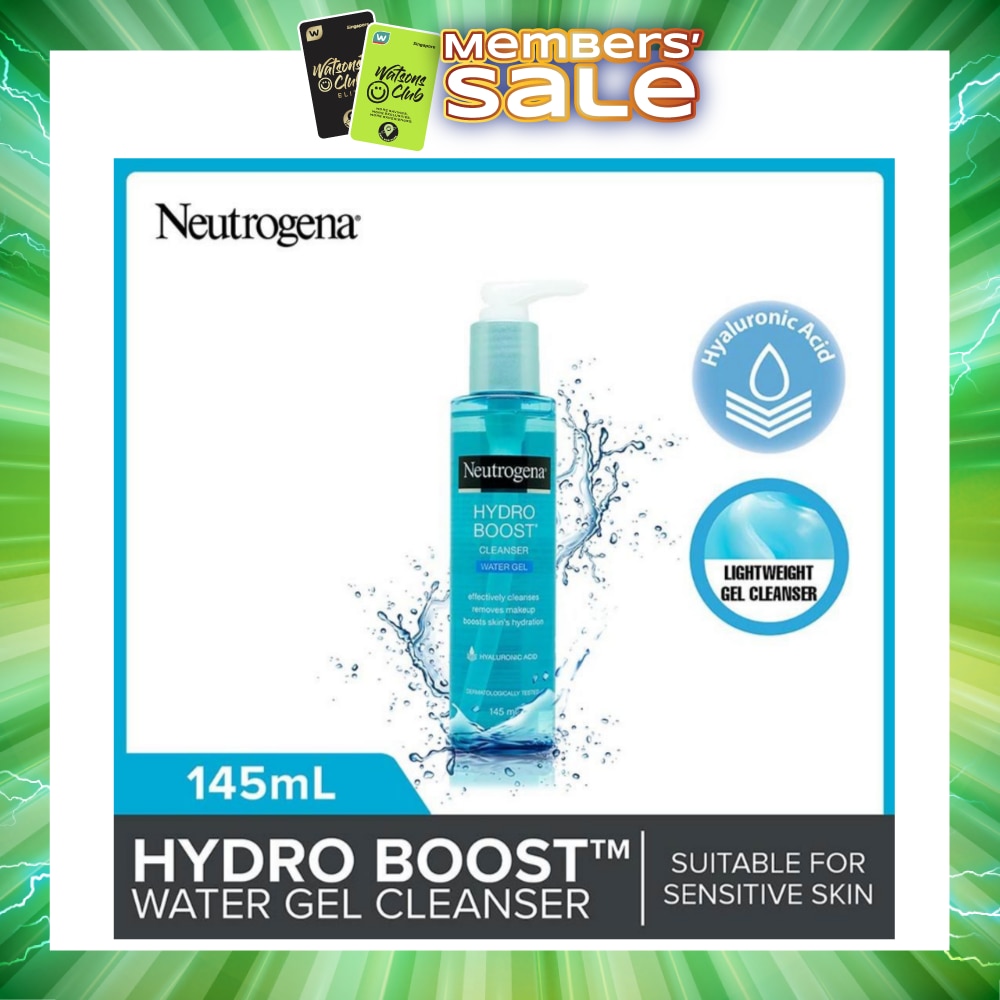 Hydro Boost Water Gel Facial Cleanser (For Dry & Sensitive Skin) 145ml