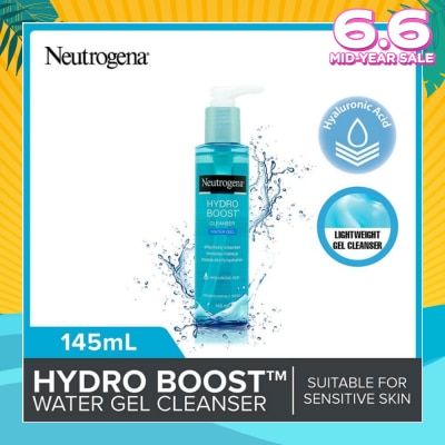 NEUTROGENA Hydro Boost Water Gel Facial Cleanser (For Dry & Sensitive Skin) 145ml