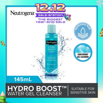 NEUTROGENA Hydro Boost Water Gel Facial Cleanser (For Dry & Sensitive Skin) 145ml