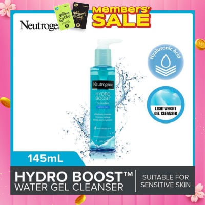 NEUTROGENA Hydro Boost Water Gel Facial Cleanser (For Dry & Sensitive Skin) 145ml