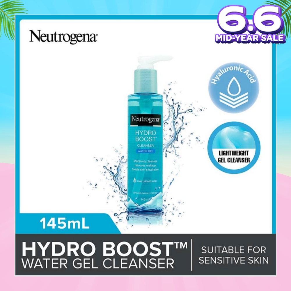 Hydro Boost Water Gel Facial Cleanser (For Dry & Sensitive Skin) 145ml