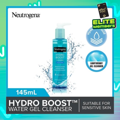 NEUTROGENA Hydro Boost Water Gel Facial Cleanser (For Dry & Sensitive Skin) 145ml