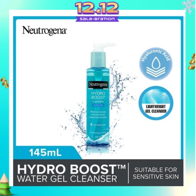NEUTROGENA Hydro Boost Water Gel Facial Cleanser (For Dry & Sensitive Skin) 145ml