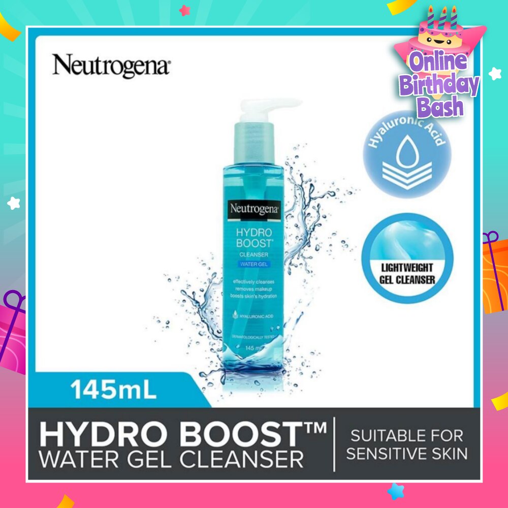 Hydro Boost Water Gel Facial Cleanser (For Dry & Sensitive Skin) 145ml