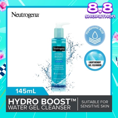 NEUTROGENA Hydro Boost Water Gel Facial Cleanser (For Dry & Sensitive Skin) 145ml