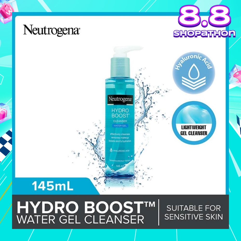 Hydro Boost Water Gel Facial Cleanser (For Dry & Sensitive Skin) 145ml