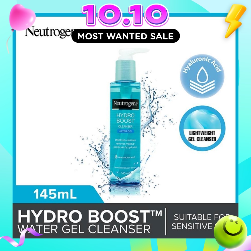 Hydro Boost Water Gel Facial Cleanser (For Dry & Sensitive Skin) 145ml image