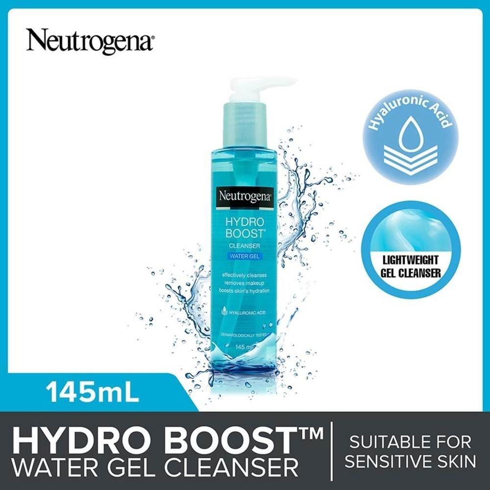 Hydro Boost Water Gel Facial Cleanser (For Dry & Sensitive Skin) 145ml