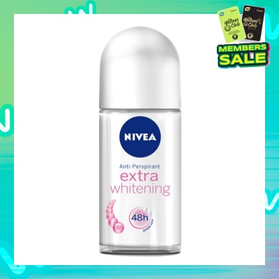 NIVEA Extra Whitening Deodorant Roll-On 25ml