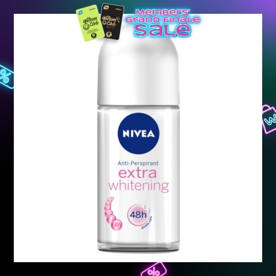 NIVEA Extra Whitening Deodorant Roll-On 25ml