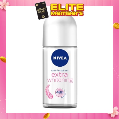 NIVEA Extra Whitening Deodorant Roll-On 25ml