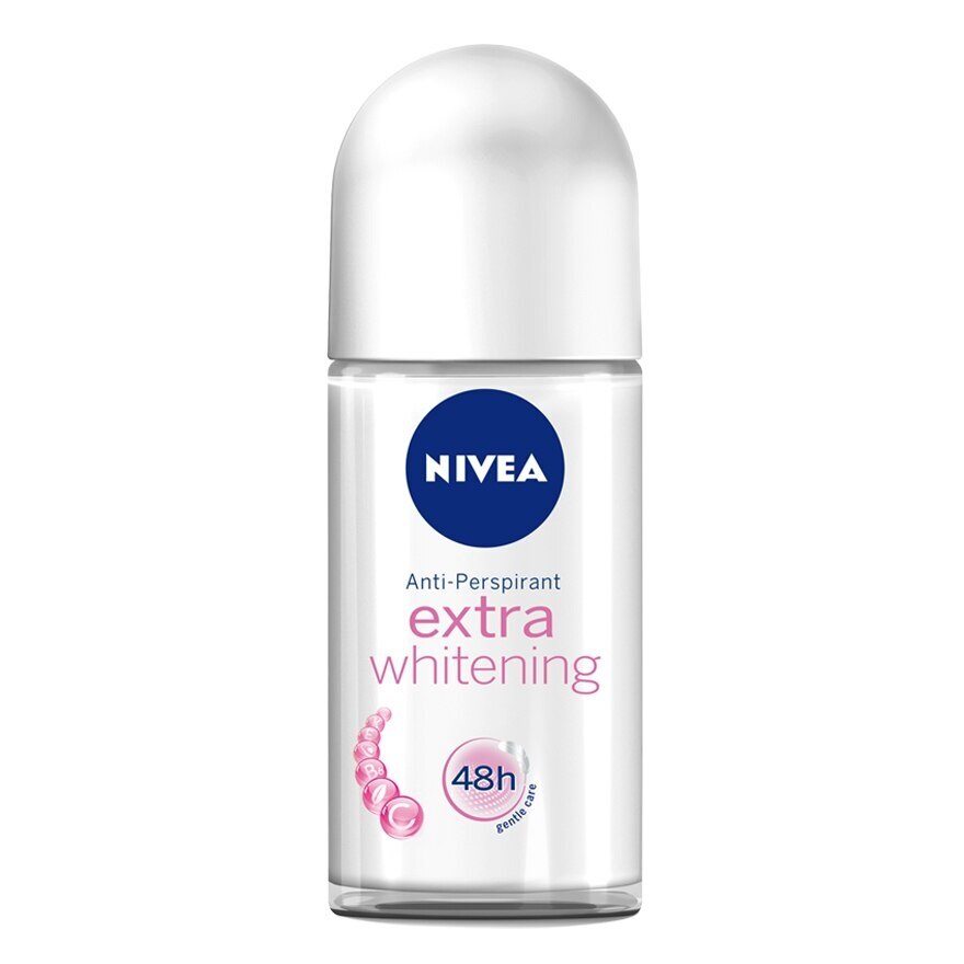 NIVEA Extra Whitening Deodorant Roll-On 25ml | Body & Hand