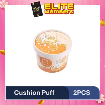 YAO ZHI Ice-Cream Orange Cushion Puff 2s