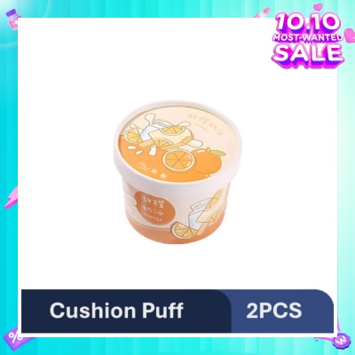YAO ZHI Ice-Cream Orange Cushion Puff 2s