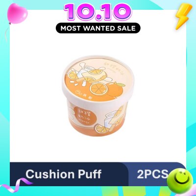 YAO ZHI Ice Cream Orange Cushion Puff 2s image