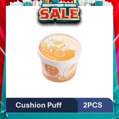 YAO ZHI - Ice-Cream Orange Cushion Puff 2s