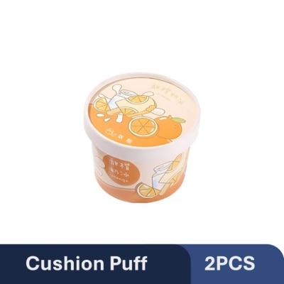 YAO ZHI Ice-Cream Orange Cushion Puff 2s