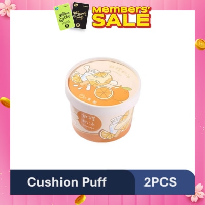 YAO ZHI Ice-Cream Orange Cushion Puff 2s
