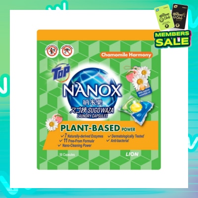 TOP NANOX Laundry Capsule Chamomile Harmony 50s