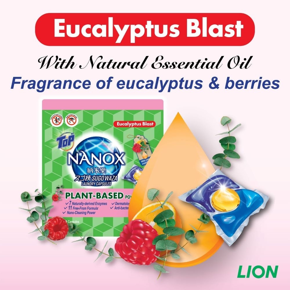 Laundry Capsule Eucalyptus Blast 50s