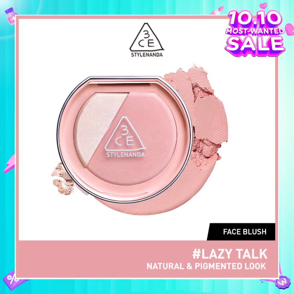 3CE Blushlighter Natural & Pigmented Look #Lazy Talk 58g