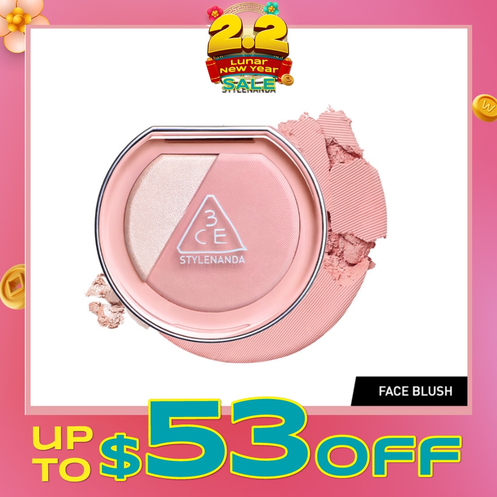 3CE Blushlighter Natural & Pigmented Look #Lazy Talk 58g