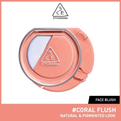 3CE Blushlighter Natural & Pigmented Look #Coral Flush 58g
