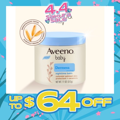 AVEENO BABY - Dermexa Night Time Balm 312g
