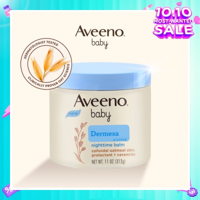 AVEENO BABY Dermexa Night Time Balm 312g