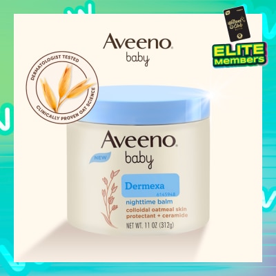 AVEENO BABY Dermexa Night Time Balm 312g