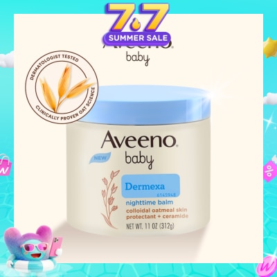 AVEENO BABY - Dermexa Night Time Balm 312g