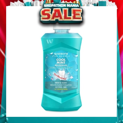 WATSONS - Micellar Double Action Fresh & Clean Cool Mint Mouthwash 500ml