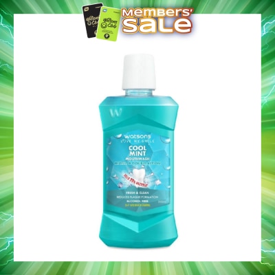 WATSONS - Watsons Micellar Double Action Fresh & Clean Cool Mint Mouthwash 500ml