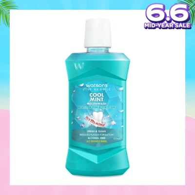 WATSONS Watsons Micellar Double Action Fresh & Clean Cool Mint Mouthwash 500ml