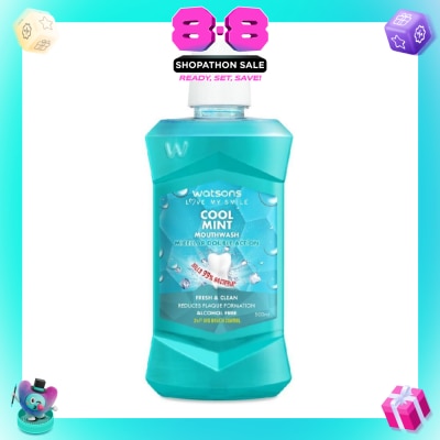 WATSONS - Micellar Double Action Fresh & Clean Cool Mint Mouthwash 500ml