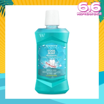 WATSONS Watsons Micellar Double Action Fresh & Clean Cool Mint Mouthwash 500ml
