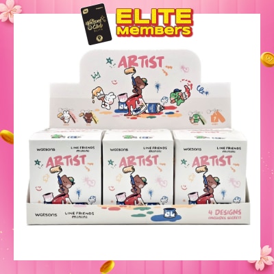 LINE FRIENDS X WATSONS Minini Blind Box Keychain 6s