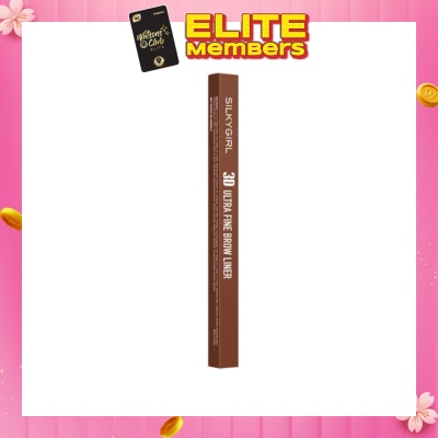 SILKYGIRL 3D Ultra Fine Brow Liner 01 Soft Brown 1s