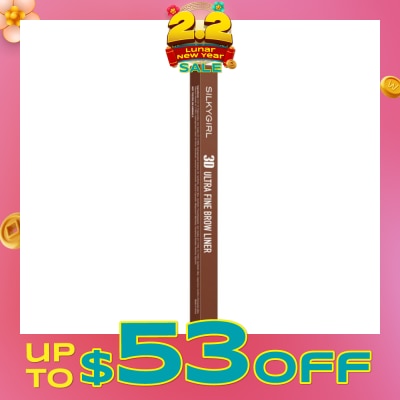 SILKYGIRL 3D Ultra Fine Brow Liner 01 Soft Brown 1s