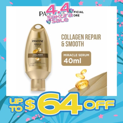 PANTENE - Collagen Repair & Smooth Miracle Serum (Day) 40ml