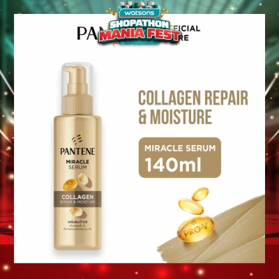 PANTENE - Collagen Repair & Moisture Miracle Serum (Night) 140ml