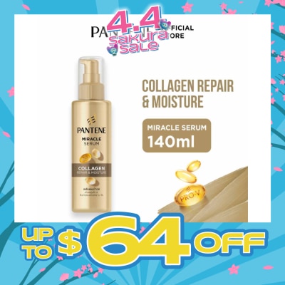 PANTENE - Collagen Repair & Moisture Miracle Serum (Night) 140ml