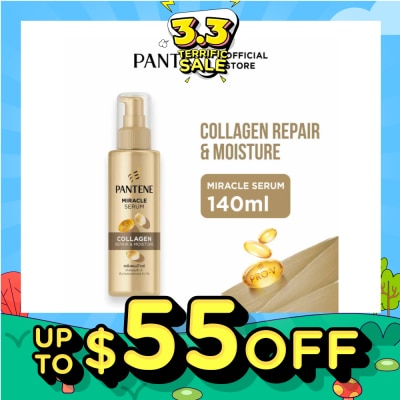 PANTENE Collagen Repair & Moisture Miracle Serum (Night) 140ml