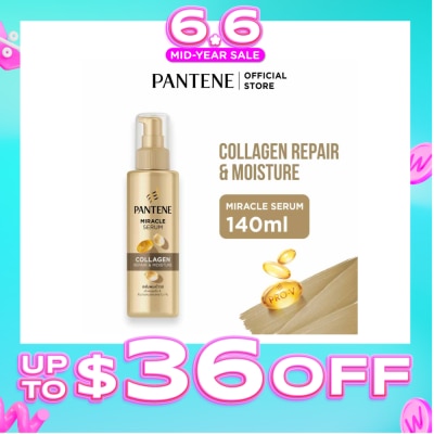 PANTENE - Collagen Repair & Moisture Miracle Serum (Night) 140ml