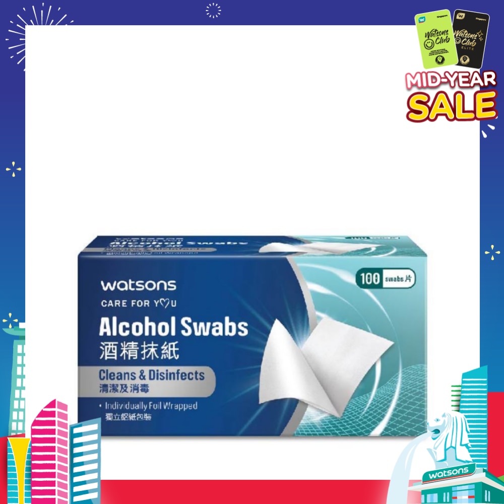 Alcohol Swabs 100s