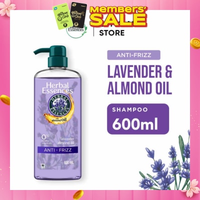 HERBAL ESSENCES Anti-Frizz Shampoo Lavender & Almond Oil 600ml