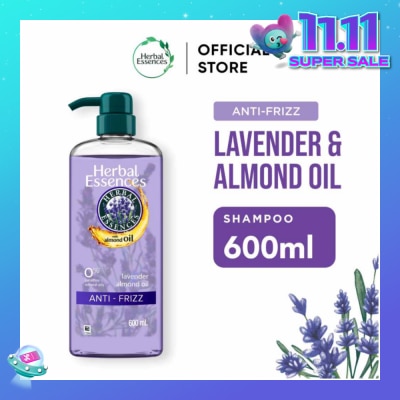 HERBAL ESSENCES Anti-Frizz Shampoo Lavender & Almond Oil 600ml