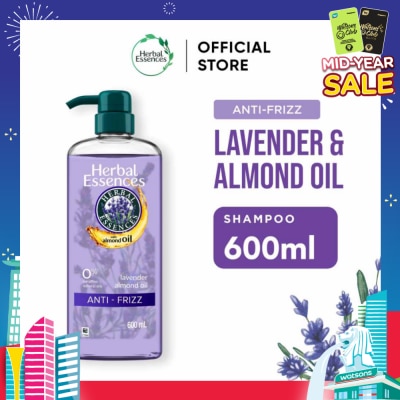 HERBAL ESSENCES Anti-Frizz Shampoo Lavender & Almond Oil 600ml